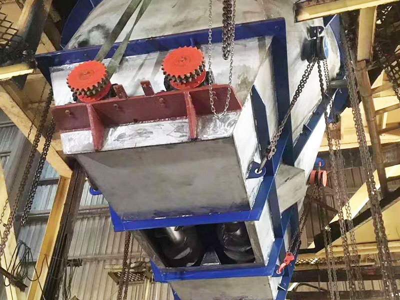 雙螺旋下料系統(tǒng)